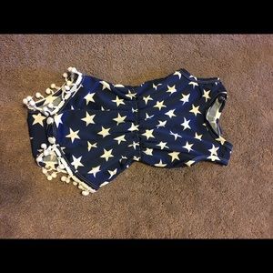 Baby star romper